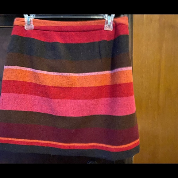 Loft, Petites. Wrap style skirt, multi-color, size 8P - Picture 1 of 4